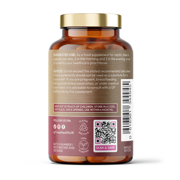 Inositol Complex, 180 kapsula, Time Health - Slika 2