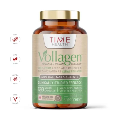 Vollagen® veganski kolagen, 120 kapsula, Time Health