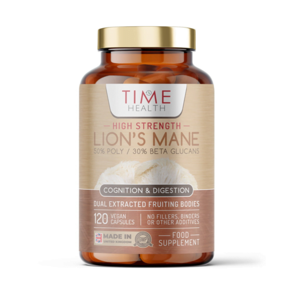 lion's mane product bottle