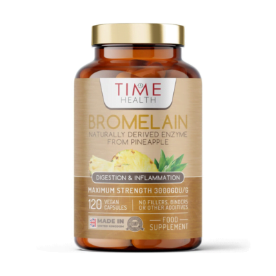 bromelain product bottle
