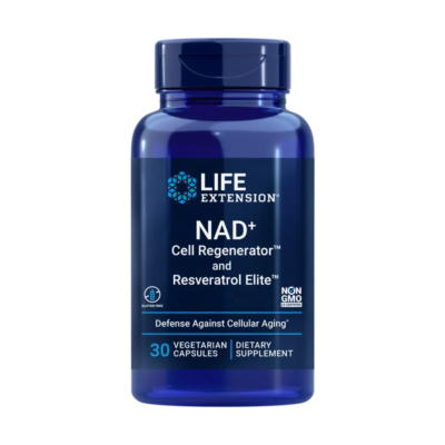 NAD+ Cell Regenerator™ sa Resveratrolom Elite™, 30 kapsula, Life extension