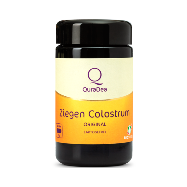 Kozji bio kolostrum, 120 kapsula, QuraDea - SwissBioColostrum AG